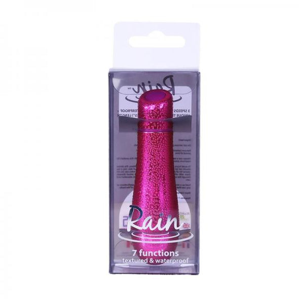 Rain 3in Textured 7 Function Fuchsia